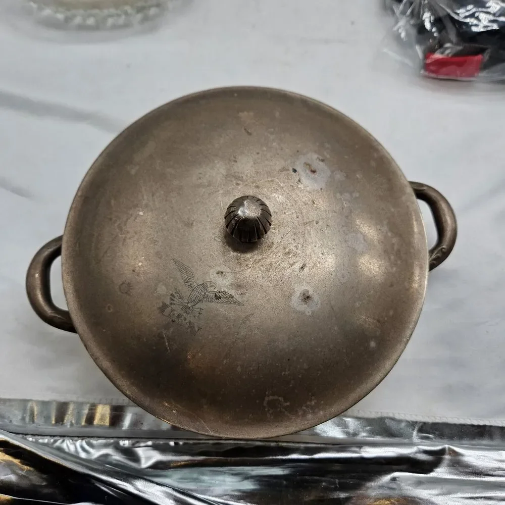 Reed & Barton Silver‎ Soldered 2900 U.S. Navy Issued Dish Bowl U.S.NAVY...